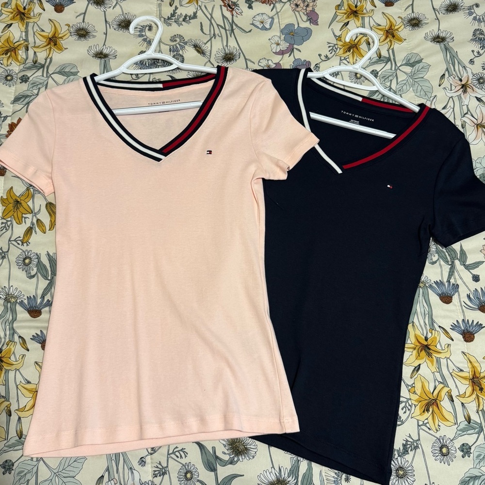 Tommy Hilfiger pink and blue bundle tops
